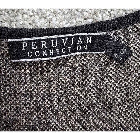 Peruvian Connection pima cotton sleeveless knee-length sheath dress  Small - Picture 4 of 9